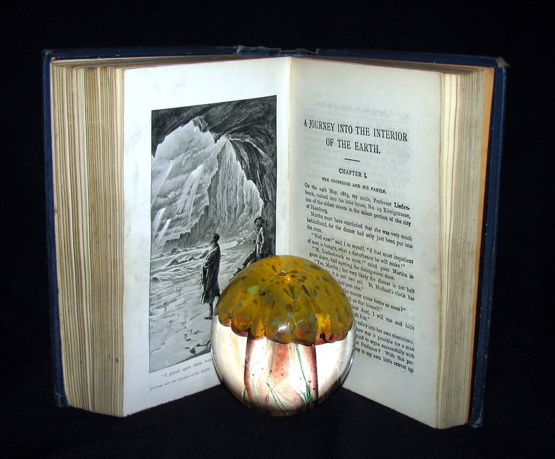 1915 Nice Illustrated Book -  The Wonderful Travels by JULES VERNE