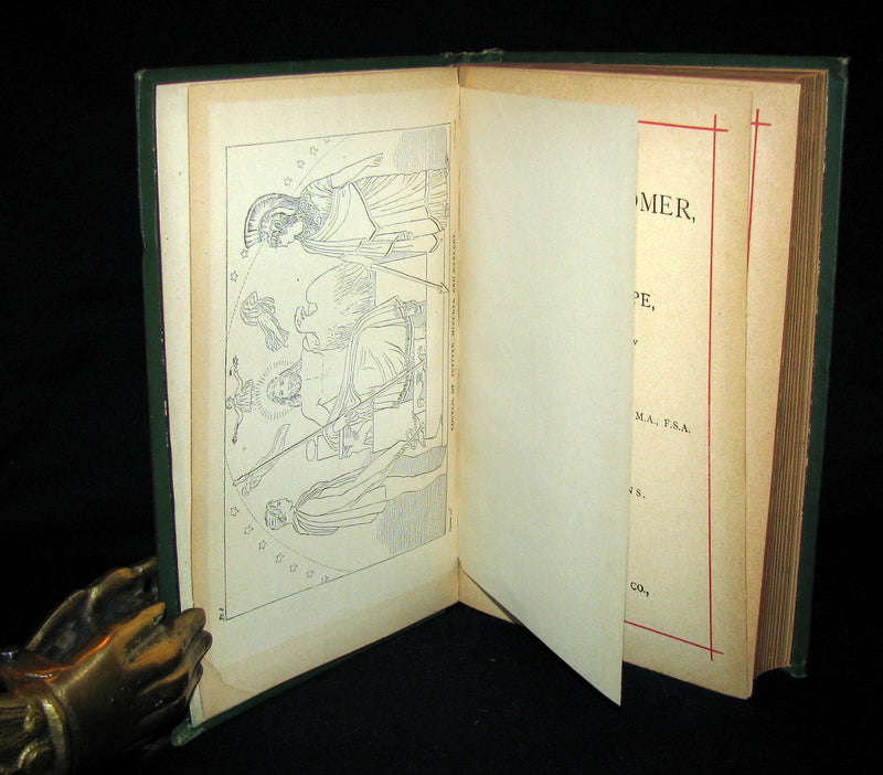 1883 Rare Book - The Odyssey of Homer translated by Pope with Flaxman's Designs