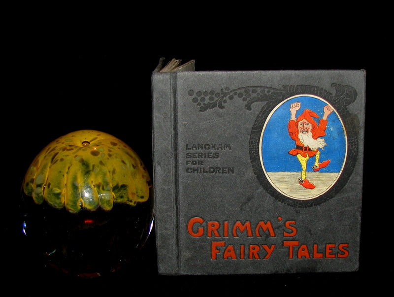 1905 Rare COLOR illustrated Book ~ Grimm's Fairy Tales Illustrated by Gilbert James.