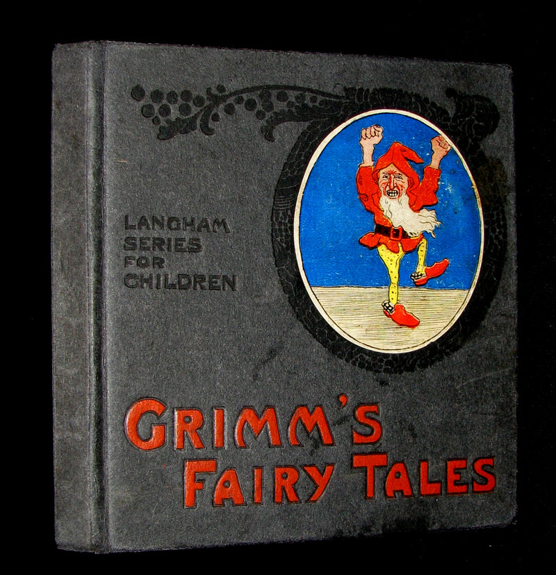 1905 Rare COLOR illustrated Book ~ Grimm's Fairy Tales Illustrated by Gilbert James.