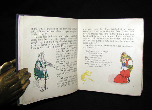 1905 Rare COLOR illustrated Book ~ Grimm's Fairy Tales Illustrated by Gilbert James.