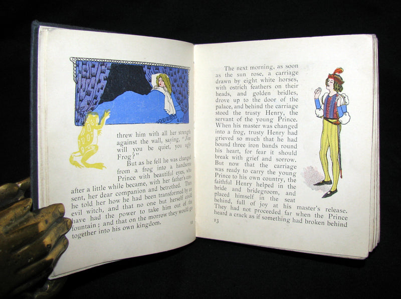 1905 Rare COLOR illustrated Book ~ Grimm's Fairy Tales Illustrated by Gilbert James.