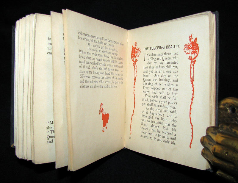 1905 Rare COLOR illustrated Book ~ Grimm's Fairy Tales Illustrated by Gilbert James.