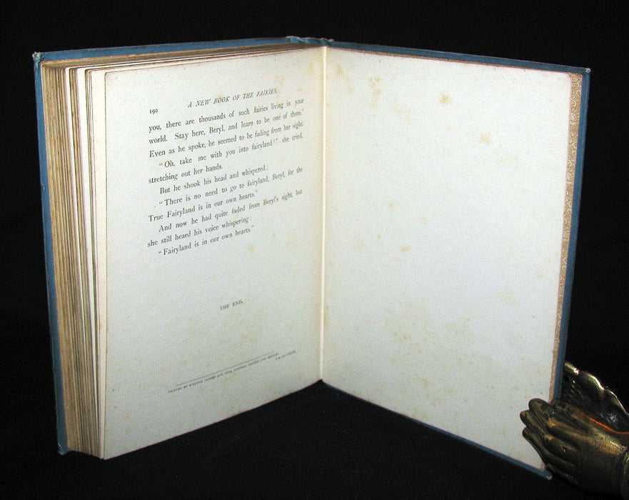 1890 Scarce book ~ A New Book Of The Fairies By Beatrice Harraden illustrated by Edith Lupton