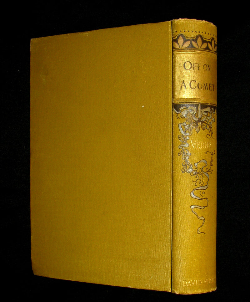 1890 Rare Book - JULES VERNE - OFF ON A COMET! A Journey through Planetary Space