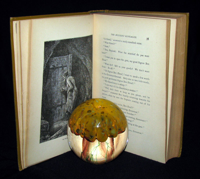 1890 Rare Book - JULES VERNE - OFF ON A COMET! A Journey through Planetary Space