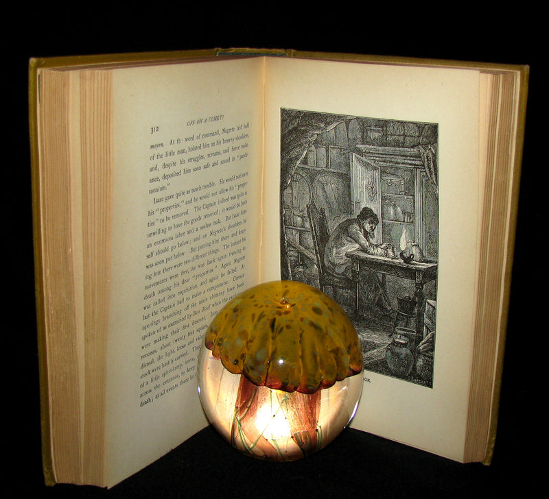 1890 Rare Book - JULES VERNE - OFF ON A COMET! A Journey through Planetary Space