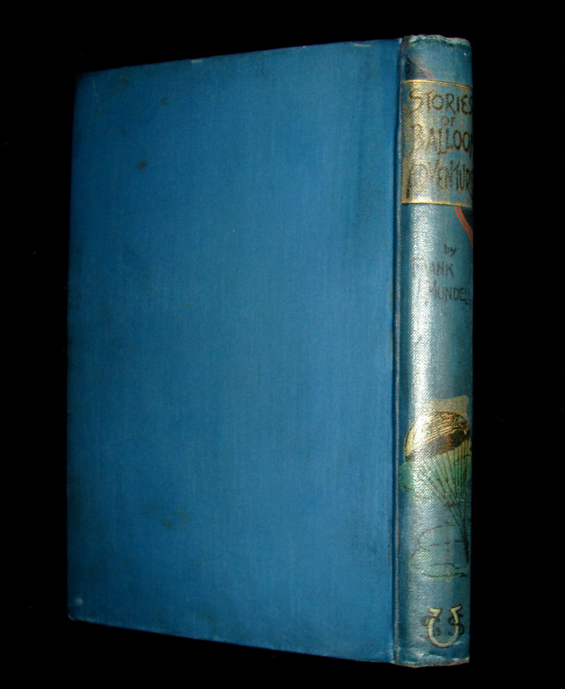 1899 Scarce Victorian Book -Stories of Balloon Adventure by  Frank Mundell