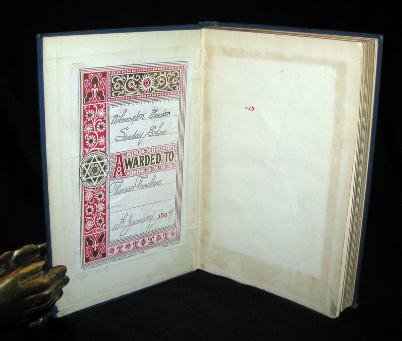 1899 Scarce Victorian Book -Stories of Balloon Adventure by  Frank Mundell