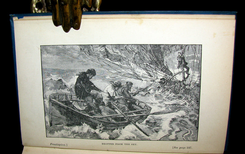 1899 Scarce Victorian Book -Stories of Balloon Adventure by  Frank Mundell