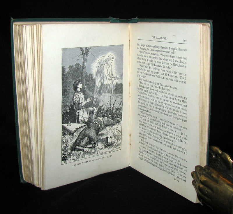 1884 Scarce First Edition Book - King Arthur and His Knights of the Round Table by H. Frith
