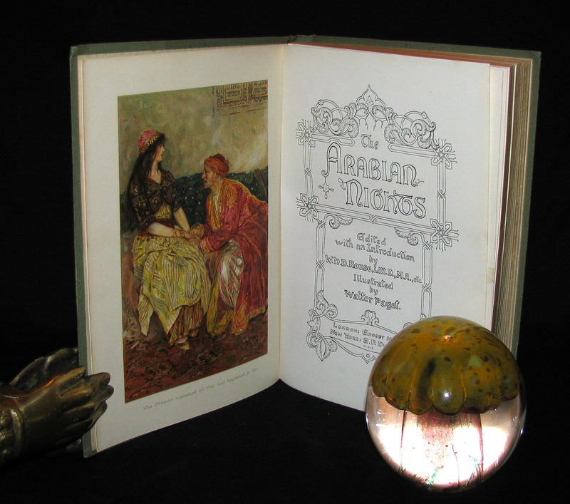 1907 Scarce Edition - The Arabian Nights by W.H.D. Rouse Illustrated by Walter Paget