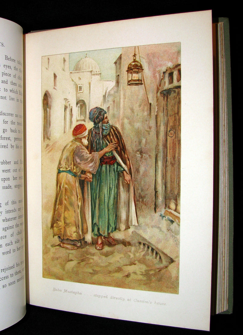 1907 Scarce Edition - The Arabian Nights by W.H.D. Rouse Illustrated by Walter Paget