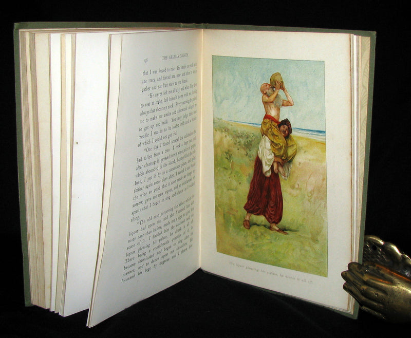 1907 Scarce Edition - The Arabian Nights by W.H.D. Rouse Illustrated by Walter Paget