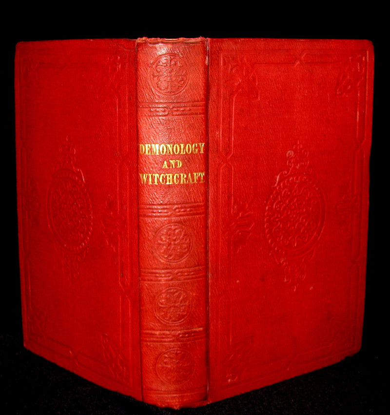 1831 Rare 2ndED Walter Scott - Letters on Demonology & Witchcraft - WITCHES & FAIRIES