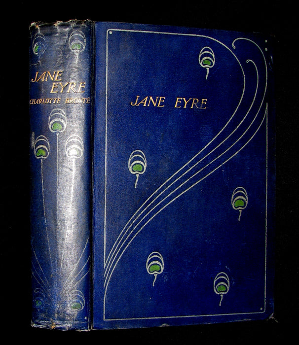 1900 Art Nouveau Binding - JANE EYRE BY CHARLOTTE BRONTE illustrated by John H. Bacon