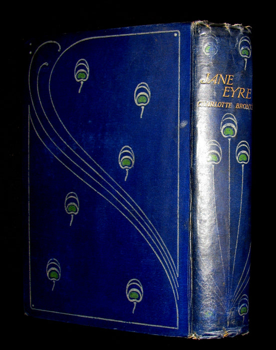 1900 Art Nouveau Binding - JANE EYRE BY CHARLOTTE BRONTE illustrated by John H. Bacon