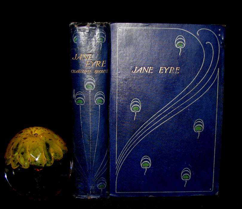 1900 Art Nouveau Binding - JANE EYRE BY CHARLOTTE BRONTE illustrated by John H. Bacon