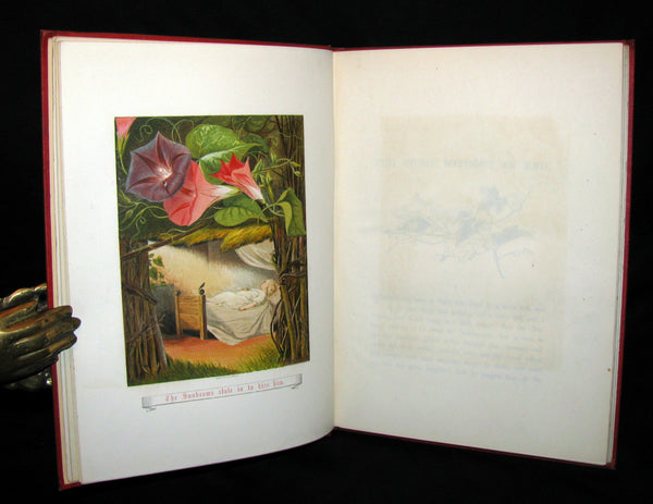 1879 Rare Victorian Book - The Story Without An End by Sarah Austin Illustrated by Eleanor Vere Boyle