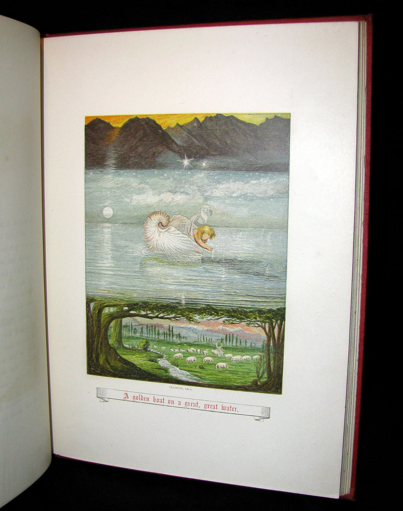 1879 Rare Victorian Book - The Story Without An End by Sarah Austin Illustrated by Eleanor Vere Boyle