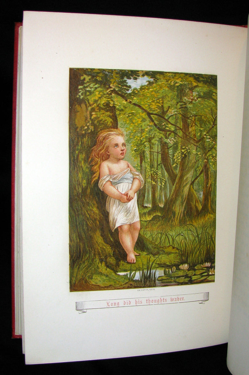 1879 Rare Victorian Book - The Story Without An End by Sarah Austin Illustrated by Eleanor Vere Boyle