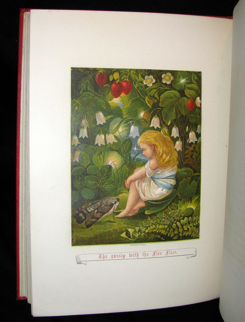 1879 Rare Victorian Book - The Story Without An End by Sarah Austin Illustrated by Eleanor Vere Boyle