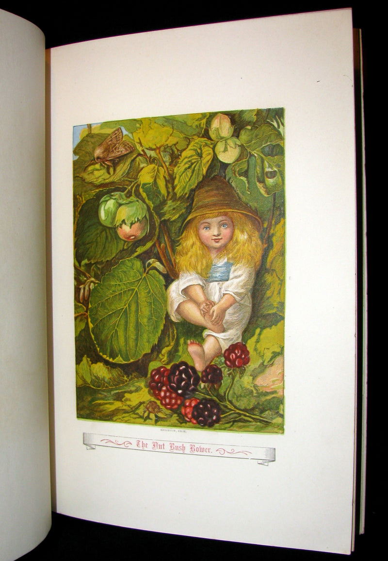 1879 Rare Victorian Book - The Story Without An End by Sarah Austin Illustrated by Eleanor Vere Boyle