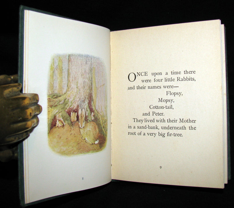 1911 Rare Early American Edition - Beatrix Potter  - THE TALE OF PETER RABBIT