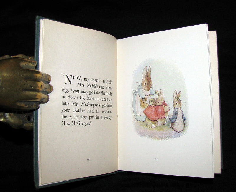 1911 Rare Early American Edition - Beatrix Potter  - THE TALE OF PETER RABBIT