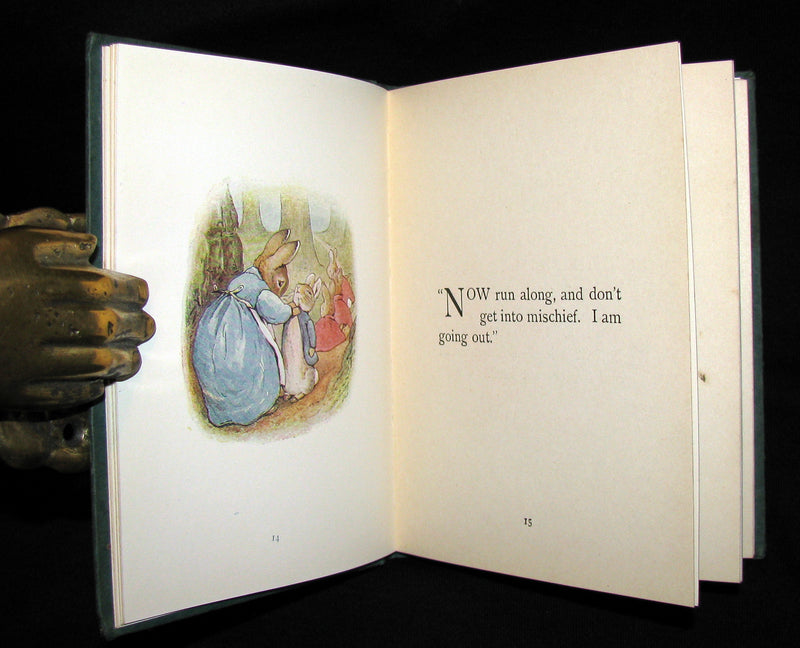 1911 Rare Early American Edition - Beatrix Potter  - THE TALE OF PETER RABBIT