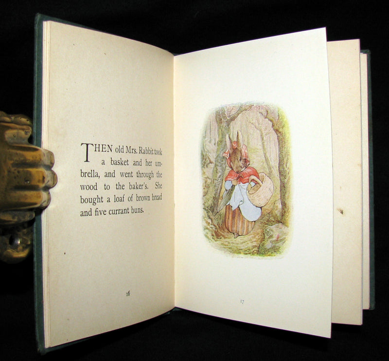 1911 Rare Early American Edition - Beatrix Potter  - THE TALE OF PETER RABBIT