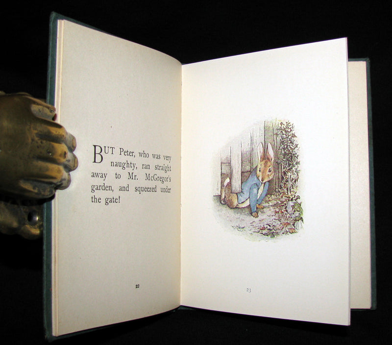 1911 Rare Early American Edition - Beatrix Potter  - THE TALE OF PETER RABBIT