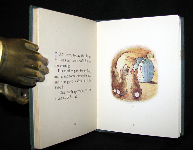 1911 Rare Early American Edition - Beatrix Potter  - THE TALE OF PETER RABBIT