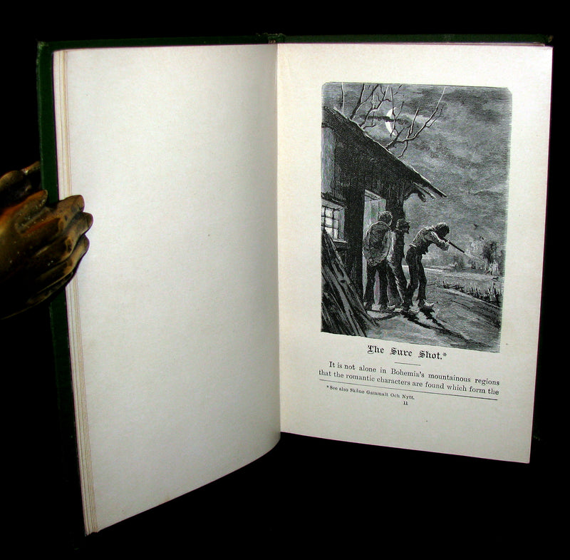 1888 Scarce Victorian Book - SWEDISH FOLK-LORE and Fairy Tales by Herman Hofberg