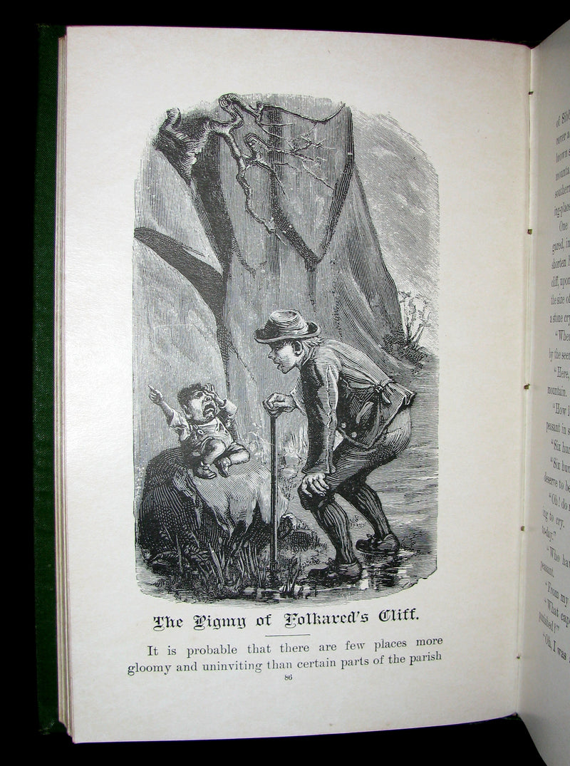 1888 Scarce Victorian Book - SWEDISH FOLK-LORE and Fairy Tales by Herman Hofberg