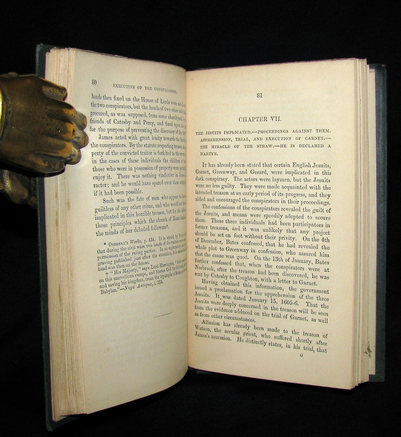 1840 Rare Book -  Guy Fawkes Or, The Gunpowder Treason, A.D. 1605