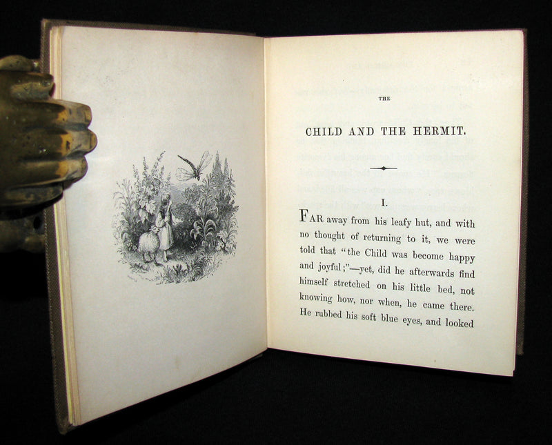 1842 Scarce Victorian Book - The Child and the Hermit; a sequel to the Story without an End