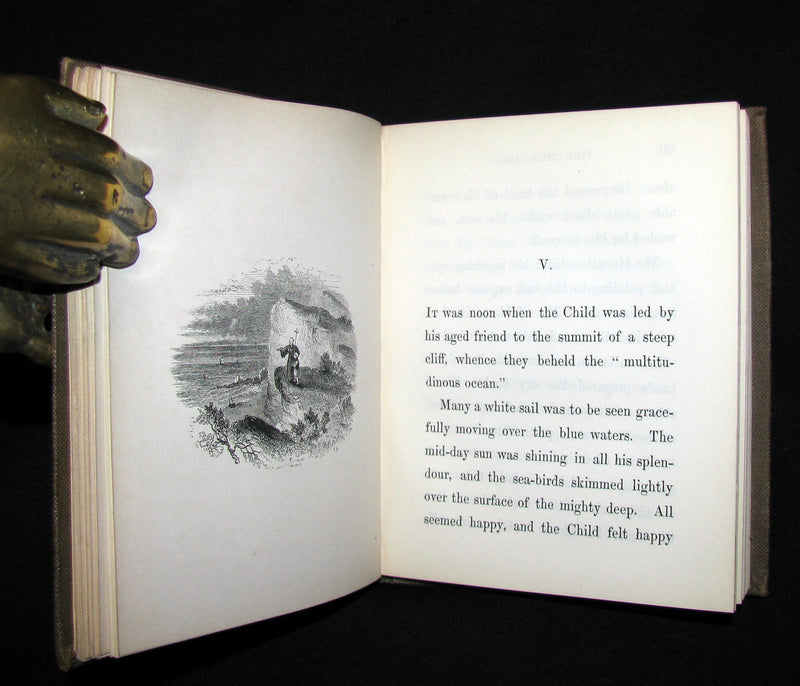 1842 Scarce Victorian Book - The Child and the Hermit; a sequel to the Story without an End