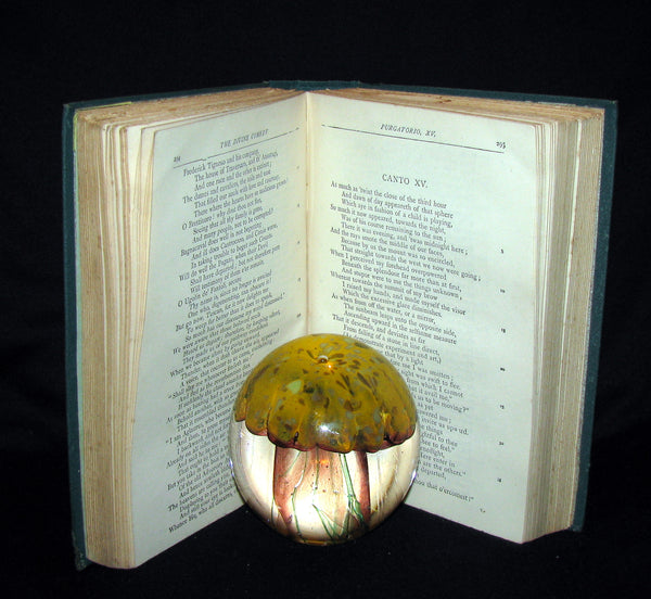 1890 Rare Victorian Book - THE DIVINE COMEDY OF DANTE ALIGHIERI by Longfellow