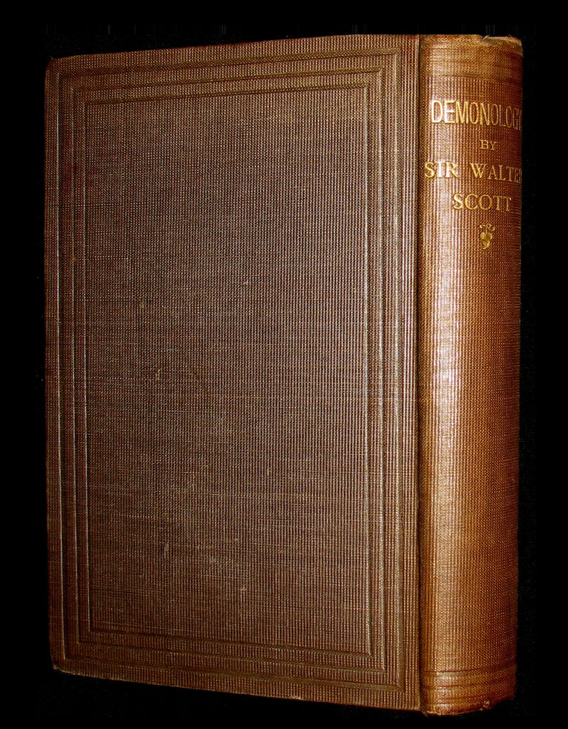 1868 Scarce Edition  - Demonology & Witchcraft - WITCHES & FAIRIES Illustrated. Walter Scott.