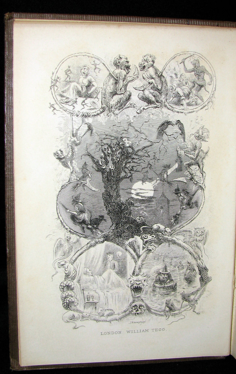 1868 Scarce Edition  - Demonology & Witchcraft - WITCHES & FAIRIES Illustrated. Walter Scott.