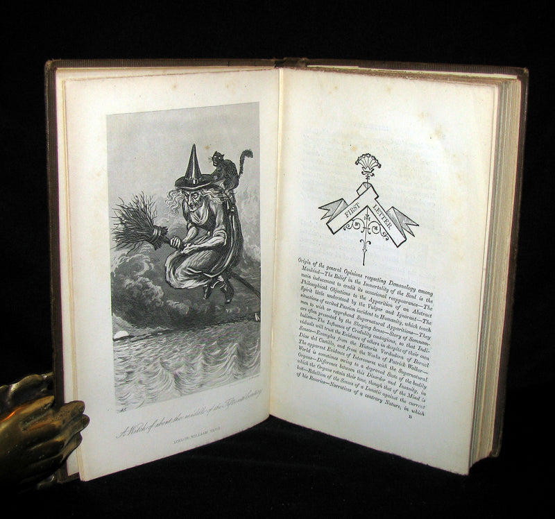 1868 Scarce Edition  - Demonology & Witchcraft - WITCHES & FAIRIES Illustrated. Walter Scott.