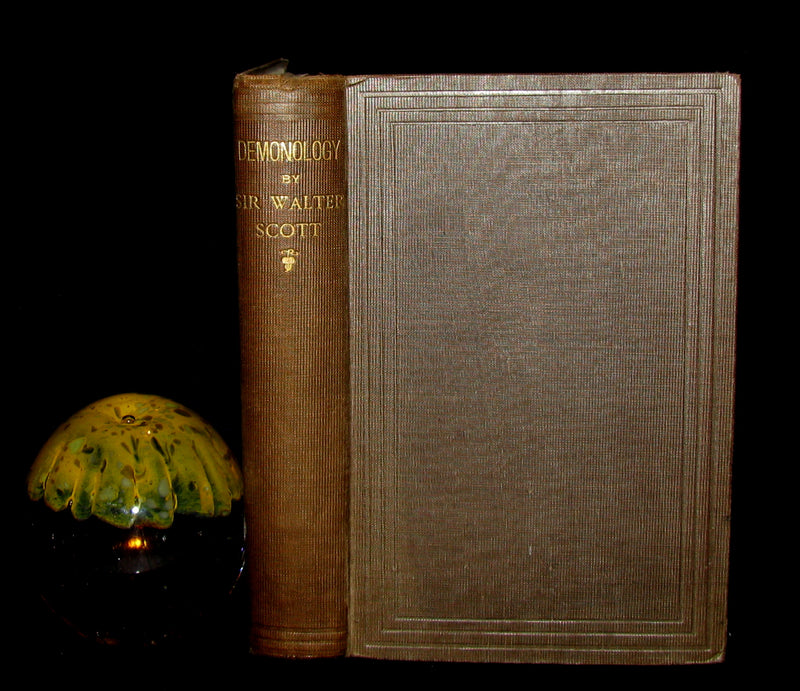 1868 Scarce Edition  - Demonology & Witchcraft - WITCHES & FAIRIES Illustrated. Walter Scott.