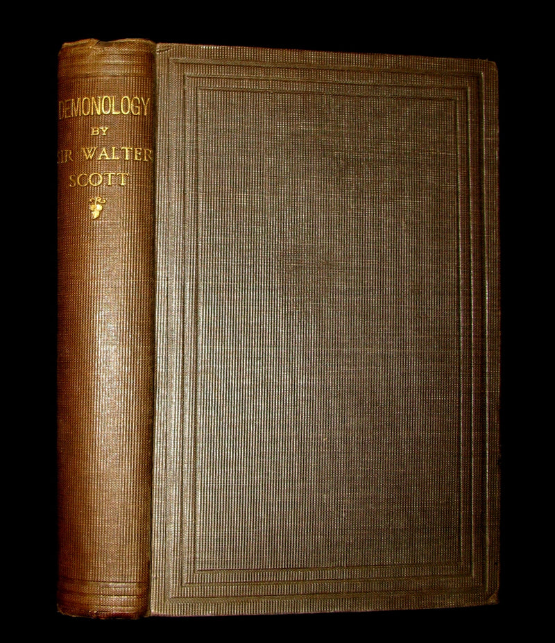 1868 Scarce Edition  - Demonology & Witchcraft - WITCHES & FAIRIES Illustrated. Walter Scott.