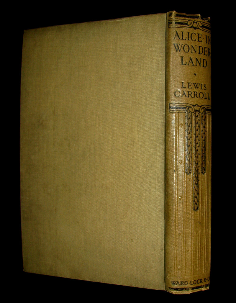 1920 Rare Book -  Alice's Adventures in Wonderland with frontis by Margaret W. Tarrant