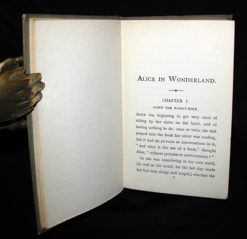 1920 Rare Book -  Alice's Adventures in Wonderland with frontis by Margaret W. Tarrant