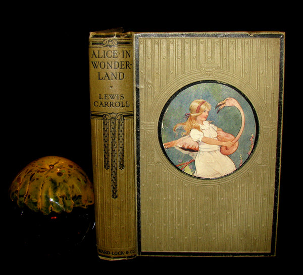 1920 Rare Book -  Alice's Adventures in Wonderland with frontis by Margaret W. Tarrant