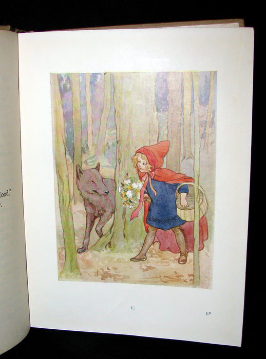 1922 Rare Book -  FAIRY TALES with 48 Coloured Plates By Margaret W. Tarrant