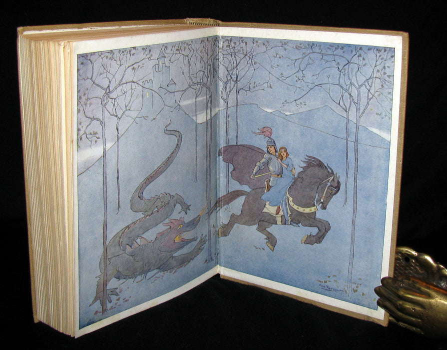 1922 Rare Book -  FAIRY TALES with 48 Coloured Plates By Margaret W. Tarrant