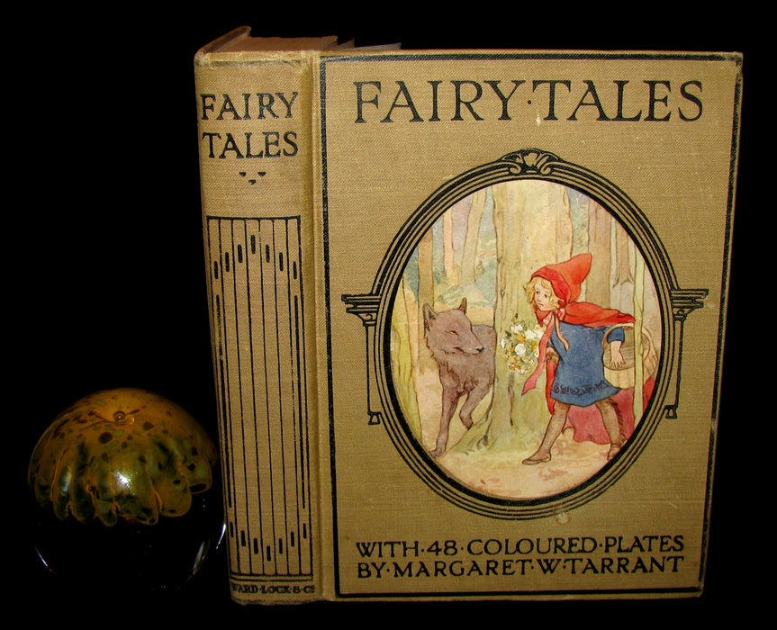 1922 Rare Book -  FAIRY TALES with 48 Coloured Plates By Margaret W. Tarrant